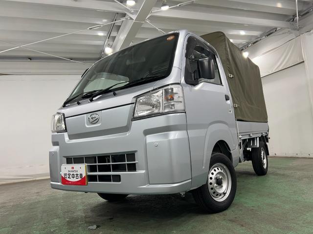 ハイゼットトラックスタンダード 走行32499キロ/クリアランスソナー/幌1年保証・走行距離無制 オートライト アイドリングストップ 助手席エアバック 純正カーペットマット CVT 2WD 板キー(埼玉県)の中古車
