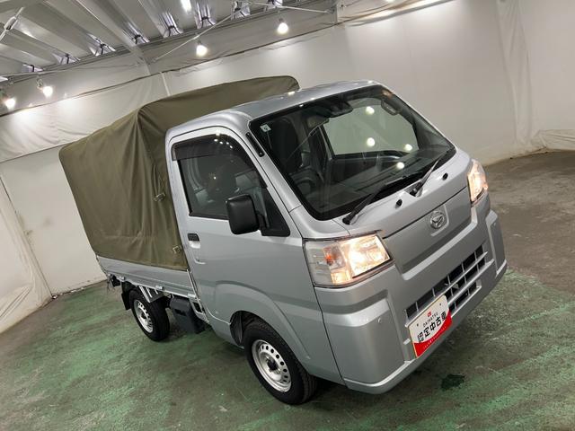 ハイゼットトラックスタンダード 走行32499キロ/クリアランスソナー/幌1年保証・走行距離無制 オートライト アイドリングストップ 助手席エアバック 純正カーペットマット CVT 2WD 板キー(埼玉県)の中古車