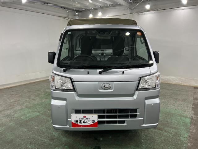 ハイゼットトラックスタンダード 走行32499キロ/クリアランスソナー/幌1年保証・走行距離無制 オートライト アイドリングストップ 助手席エアバック 純正カーペットマット CVT 2WD 板キー(埼玉県)の中古車