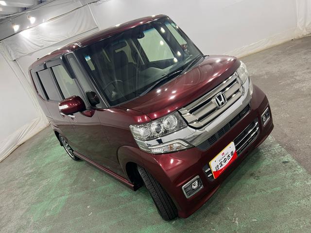 N−BOXカスタムG ターボSSパッケージ 車検整備付/走行12296キロ1年保証距離無制限 走行距離12296キロ フルセグナビ バックカメラ ブルートゥース 純正マット サイドエアバッグ オートライト シートヒーター 両側電動スライドドア 電動格納式ドアミラー(埼玉県)の中古車