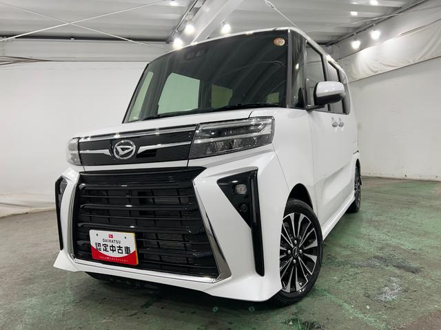 タントカスタムＲＳ　走行３５０１キロ／クリアランスソナー一年保証・走行距離無制限　サイドエアバック　クリアランスソナー　オートマチックハイビーム　オートライト　ＬＥＤヘッドライト　ベンチシート　シートヒーター　両側電動スライドドア（埼玉県）の中古車