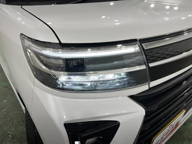 タントカスタムＲＳ　走行３５０１キロ／クリアランスソナー一年保証・走行距離無制限　サイドエアバック　クリアランスソナー　オートマチックハイビーム　オートライト　ＬＥＤヘッドライト　ベンチシート　シートヒーター　両側電動スライドドア（埼玉県）の中古車