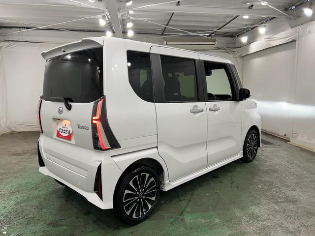 タントカスタムＲＳ　走行３５０１キロ／クリアランスソナー一年保証・走行距離無制限　サイドエアバック　クリアランスソナー　オートマチックハイビーム　オートライト　ＬＥＤヘッドライト　ベンチシート　シートヒーター　両側電動スライドドア（埼玉県）の中古車
