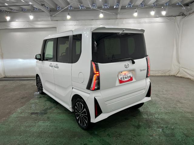 タントカスタムＲＳ　走行３５０１キロ／クリアランスソナー一年保証・走行距離無制限　サイドエアバック　クリアランスソナー　オートマチックハイビーム　オートライト　ＬＥＤヘッドライト　ベンチシート　シートヒーター　両側電動スライドドア（埼玉県）の中古車
