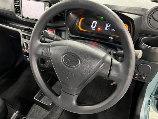 ミライースL SAIII 走行12685キロ/ワンセグナビ/ソナー1年保証距離無制限 走行距離12685キロ ワンセグナビ DVD再生 フロアマット 助手席エアバッグ クリアランスソナー オートマチックハイビーム アイドリングストップ(埼玉県)の中古車