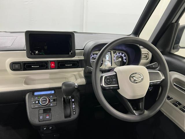 ムーヴキャンバスストライプスＧ　走行５５４５キロ／ＬＥＤヘッドランプ／マット１年保証距離無制限　走行距離５５４５キロ　純正マット　サイドエアバッグ　ＬＥＤヘッドランプ　アイドリングストップ　シートヒーター　両側電動スライドドア　オート格納式ドアミラー　電動パーキングブレーキ（埼玉県）の中古車