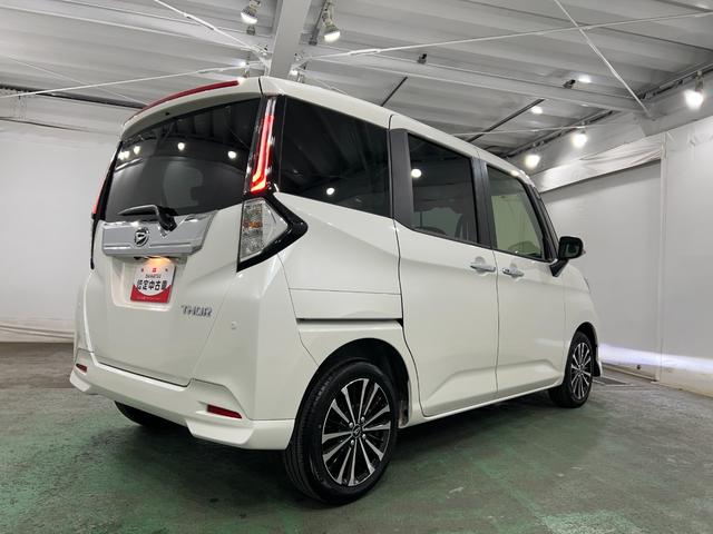 トールカスタムG ターボ 走行4351キロ/ディスプレイオーディオ1年保証・走行距離無制限 ディスプレイオーディオ ブルートゥース バックカメラ クリアランスソナー オートマチックハイビーム オートライト LEDヘッドライト 両側電動スライドドア(埼玉県)の中古車