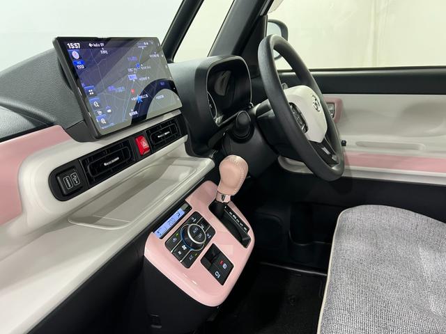ムーヴキャンバスストライプスGターボ 4WD/車検整備付/純正10インチナビワンオーナー 禁煙車 純正10インチナビ パノラマモニター ETC2.0 ドラレコ 純正マット サイドエアバッグ LEDヘッドランプ LEDフォグランプ シートヒーター 両側電動スライドドア(埼玉県)の中古車