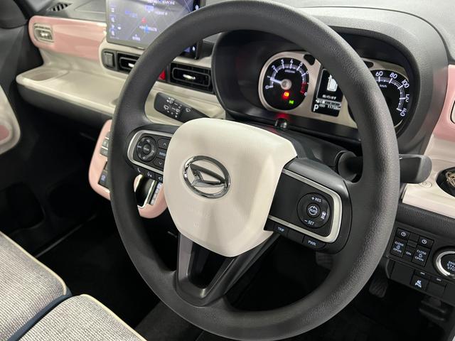ムーヴキャンバスストライプスGターボ 4WD/車検整備付/純正10インチナビワンオーナー 禁煙車 純正10インチナビ パノラマモニター ETC2.0 ドラレコ 純正マット サイドエアバッグ LEDヘッドランプ LEDフォグランプ シートヒーター 両側電動スライドドア(埼玉県)の中古車