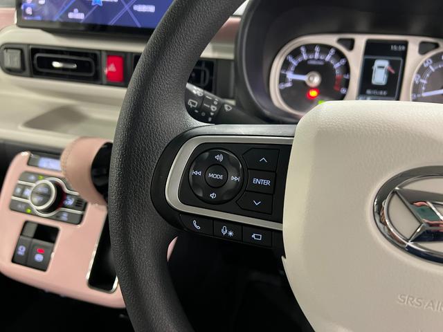 ムーヴキャンバスストライプスGターボ 4WD/車検整備付/純正10インチナビワンオーナー 禁煙車 純正10インチナビ パノラマモニター ETC2.0 ドラレコ 純正マット サイドエアバッグ LEDヘッドランプ LEDフォグランプ シートヒーター 両側電動スライドドア(埼玉県)の中古車