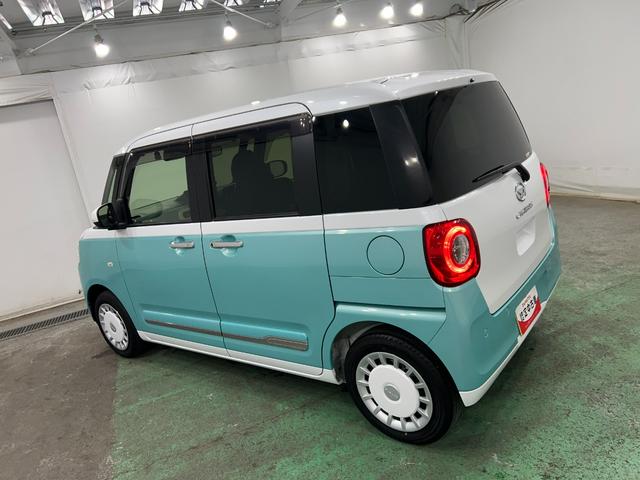 ムーヴキャンバスストライプスG 車検整備付/走行18375キロ/ナビドラレコ1年保証距離無制限 走行距離18375キロ 純正フルセグナビ バックカメラ ドラレコ 純正マット サイドエアバッグ LEDヘッドランプ アイドリングストップ シートヒーター 両側電動スライドドア(埼玉県)の中古車