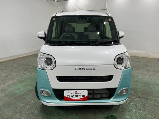 ムーヴキャンバスストライプスG 車検整備付/走行18375キロ/ナビドラレコ1年保証距離無制限 走行距離18375キロ 純正フルセグナビ バックカメラ ドラレコ 純正マット サイドエアバッグ LEDヘッドランプ アイドリングストップ シートヒーター 両側電動スライドドア(埼玉県)の中古車