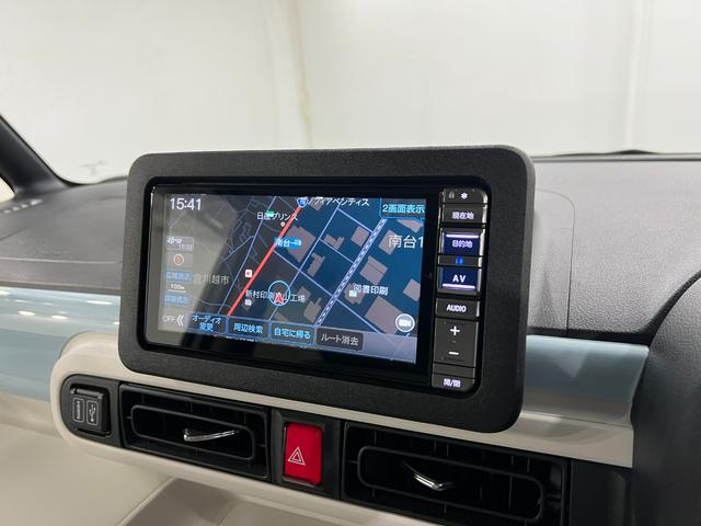 ムーヴキャンバスストライプスG 車検整備付/走行18375キロ/ナビドラレコ1年保証距離無制限 走行距離18375キロ 純正フルセグナビ バックカメラ ドラレコ 純正マット サイドエアバッグ LEDヘッドランプ アイドリングストップ シートヒーター 両側電動スライドドア(埼玉県)の中古車