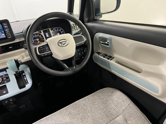 ムーヴキャンバスストライプスG 車検整備付/走行18375キロ/ナビドラレコ1年保証距離無制限 走行距離18375キロ 純正フルセグナビ バックカメラ ドラレコ 純正マット サイドエアバッグ LEDヘッドランプ アイドリングストップ シートヒーター 両側電動スライドドア(埼玉県)の中古車