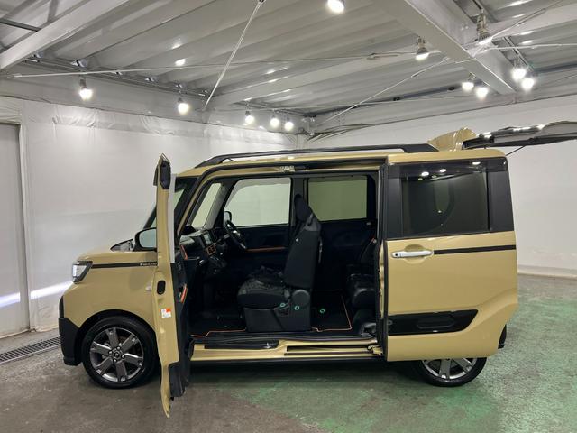 タントファンクロスターボ 走行21652キロ/純正ナビ/Bカメラ1年保証距離無制限 走行距離21652キロ 純正フルセグナビ バックカメラ ブルートゥース 純正マット サイドエアバッグ LEDヘッドランプ アイドリングストップ シートヒーター 両側電動スライドドア(埼玉県)の中古車