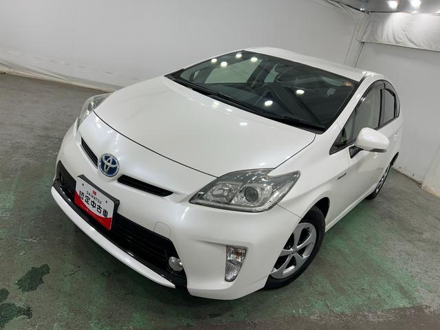 プリウスS 車検整備付/走行27630キロ/ナビ/バックカメラ1年保証距離無制限 走行距離27630キロ フルセグナビ バックカメラ ブルートゥース 純正マット サイドエアバッグ オートライト HIDヘッドランプ 電動格納式ドアミラー(埼玉県)の中古車