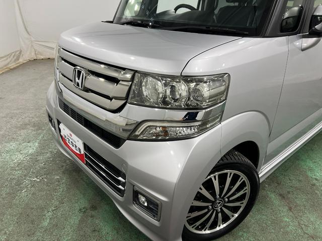 Ｎ−ＢＯＸカスタムＧ・ターボＬパッケージ　走行６３２９６キロ／ナビ／Ｂカメラ１年保証距離無制限　走行距離６３２９２キロ　フルセグナビ　バックカメラ　ブルートゥース　純正マット　サイドエアバッグ　ＬＥＤヘッドランプ　両側電動スライドドア（埼玉県）の中古車