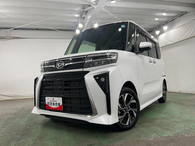 タントカスタムX 走行13680キロ/フルセグナビ/バックカメラ1年保証・走行距離無制限 ブルートゥース DVD サイドエアバック クリアランスソナー オートマチックハイビーム オートライト LEDヘッドライト ベンチシート シートヒーター 両側電動スライドドア(埼玉県)の中古車