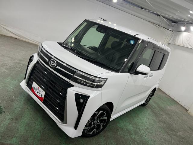 タントカスタムX 走行13680キロ/フルセグナビ/バックカメラ1年保証・走行距離無制限 ブルートゥース DVD サイドエアバック クリアランスソナー オートマチックハイビーム オートライト LEDヘッドライト ベンチシート シートヒーター 両側電動スライドドア(埼玉県)の中古車