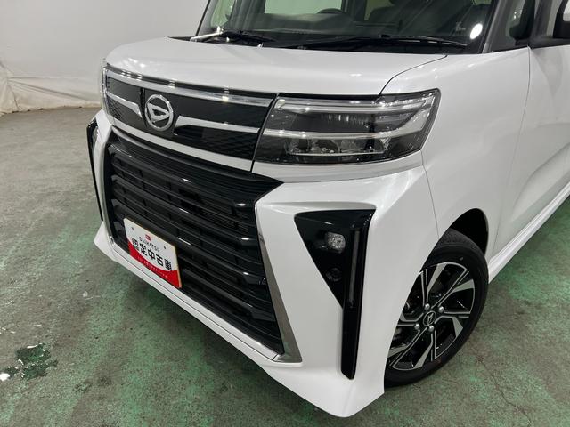 タントカスタムX 走行13680キロ/フルセグナビ/バックカメラ1年保証・走行距離無制限 ブルートゥース DVD サイドエアバック クリアランスソナー オートマチックハイビーム オートライト LEDヘッドライト ベンチシート シートヒーター 両側電動スライドドア(埼玉県)の中古車