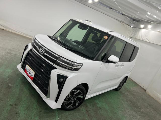 タントカスタムX 走行24238キロ/LEDヘッドライト1年保証・走行距離無制限 サイドエアバック クリアランスソナー オートマチックハイビーム オートライト LEDヘッドライト ベンチシート シートヒーター 両側電動スライドドア(埼玉県)の中古車