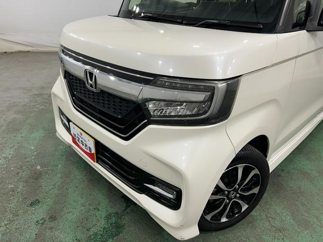 N−BOXカスタムG・Lホンダセンシング 走行100202キロ/ナビ/Bカメラ1年保証距離無制限 走行距離100202キロ フルセグナビ バックカメラ ブルートゥース 純正マット サイドエアバッグ LEDヘッドランプ 両側電動スライドドア(埼玉県)の中古車
