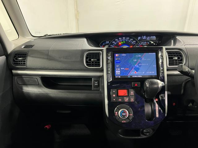 タントカスタムRS トップエディションSAII ナビ/バックカメラ1年保証距離無制限 走行120073キロ フルセグナビ バックカメラ ブルートゥース 純正マット LEDヘッドランプ アイドリングストップ 両側電動スライドドア オート格納式ドアミラー キーフリー(埼玉県)の中古車