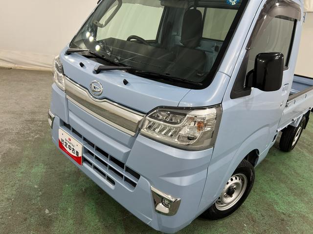 ハイゼットトラックエクストラSAIIIt 雹害/4WD/MT車/ナビ/ドラレコ1年保証距離無制限 走行距離100416キロ フルセグナビ Bluetooth ドラレコ 純正マット 助手席エアバッグ LEDヘッドランプ 荷台作業灯(埼玉県)の中古車