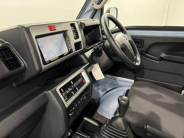 ハイゼットトラックエクストラSAIIIt 雹害/4WD/MT車/ナビ/ドラレコ1年保証距離無制限 走行距離100416キロ フルセグナビ Bluetooth ドラレコ 純正マット 助手席エアバッグ LEDヘッドランプ 荷台作業灯(埼玉県)の中古車