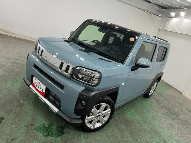 タフトGターボ クロムベンチャー 走行8264キロ/ナビ/ドラレコ1年保証距離無制限 走行距離8264キロ 純正フルセグナビ パノラマモニター ドラレコ 純正マット サイドエアバッグ LEDヘッドランプ アイドリングストップ シートヒーター オート格納式ドアミラー(埼玉県)の中古車