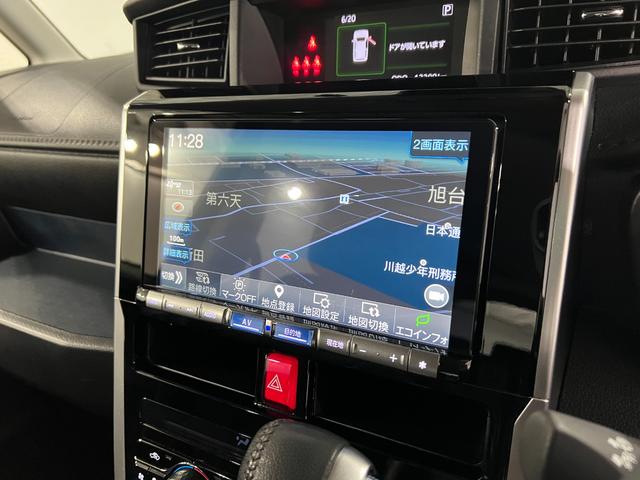 トールカスタムG ターボ 走行13290キロ/ナビ/全周囲カメラ1年保証・走行距離無制限 ブルートゥース ETC ドラレコ クリアランスソナー オートマチックハイビーム オートライト LEDヘッドライト 両側電動スライドドア(埼玉県)の中古車