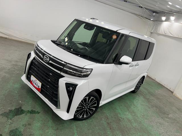 タントカスタムRS 走行6503キロ/クリアランスソナー1年保証・走行距離無制限 サイドエアバック オートマチックハイビーム オートライト LEDヘッドライト ベンチシート シートヒーター 両側電動スライドドア(埼玉県)の中古車