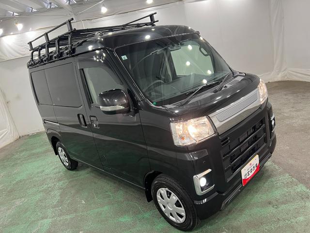 ハイゼットカーゴクルーズターボ　修復歴／走行３９５４５キロ／ナビ／キャリア付１年保証距離無制限　走行距離３９５４５キロ　車検整備付　純正フルセグナビ　バックカメラ　ドラレコ　純正マット　オートライト　アイドリングストップ　両側スライドドア　プッシュボタンスタート（埼玉県）の中古車