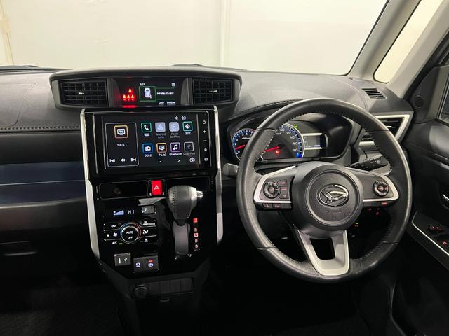 トールカスタムＧ　ターボ　走行８４４８キロ／ディスプレイオーディオ１年保証距離無制限　走行距離８４４８キロ　純正ディスプレイオーディオ　バックカメラ　ブルートゥース　純正マット　ＬＥＤヘッドランプ　アイドリングストップ　両側電動スライドドア　オート格納式ドアミラー（埼玉県）の中古車
