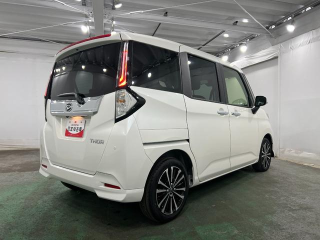 トールカスタムＧ　ターボ　走行８４４８キロ／ディスプレイオーディオ１年保証距離無制限　走行距離８４４８キロ　純正ディスプレイオーディオ　バックカメラ　ブルートゥース　純正マット　ＬＥＤヘッドランプ　アイドリングストップ　両側電動スライドドア　オート格納式ドアミラー（埼玉県）の中古車