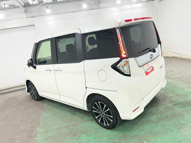 トールカスタムＧ　ターボ　走行８４４８キロ／ディスプレイオーディオ１年保証距離無制限　走行距離８４４８キロ　純正ディスプレイオーディオ　バックカメラ　ブルートゥース　純正マット　ＬＥＤヘッドランプ　アイドリングストップ　両側電動スライドドア　オート格納式ドアミラー（埼玉県）の中古車