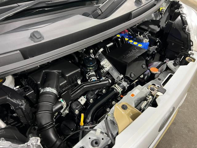 ムーヴキャンバスストライプスＧターボ　車検整備付／６６７８７キロ／純正ナビ１年保証距離無制限　走行距離６６７８７キロ　純正フルセグナビ　パノラマモニター　ドラレコ　純正マット　サイドエアバッグ　ＬＥＤヘッドランプ　アイドリングストップ　シートヒーター　両側電動スライドドア（埼玉県）の中古車