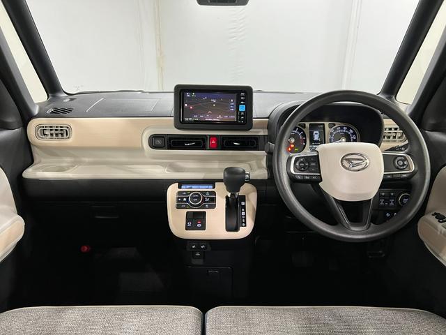 ムーヴキャンバスストライプスＧターボ　車検整備付／６６７８７キロ／純正ナビ１年保証距離無制限　走行距離６６７８７キロ　純正フルセグナビ　パノラマモニター　ドラレコ　純正マット　サイドエアバッグ　ＬＥＤヘッドランプ　アイドリングストップ　シートヒーター　両側電動スライドドア（埼玉県）の中古車