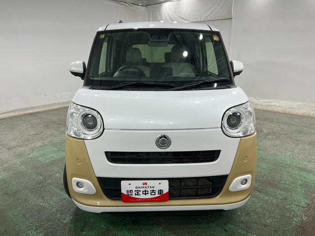 ムーヴキャンバスストライプスＧターボ　車検整備付／６６７８７キロ／純正ナビ１年保証距離無制限　走行距離６６７８７キロ　純正フルセグナビ　パノラマモニター　ドラレコ　純正マット　サイドエアバッグ　ＬＥＤヘッドランプ　アイドリングストップ　シートヒーター　両側電動スライドドア（埼玉県）の中古車