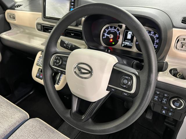 ムーヴキャンバスストライプスＧターボ　車検整備付／６６７８７キロ／純正ナビ１年保証距離無制限　走行距離６６７８７キロ　純正フルセグナビ　パノラマモニター　ドラレコ　純正マット　サイドエアバッグ　ＬＥＤヘッドランプ　アイドリングストップ　シートヒーター　両側電動スライドドア（埼玉県）の中古車
