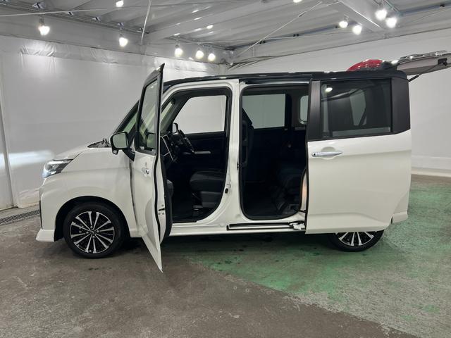 トールカスタムＧ　ターボ　走行３７８７１キロ／両側電動スライドドア１年保証距離無制限　走行距離３７８７１キロ　純正マット　助手席エアバッグ　ＬＥＤヘッドランプ　アイドリングストップ　両側電動スライドドア　オート格納式ドアミラー　キーフリー（埼玉県）の中古車