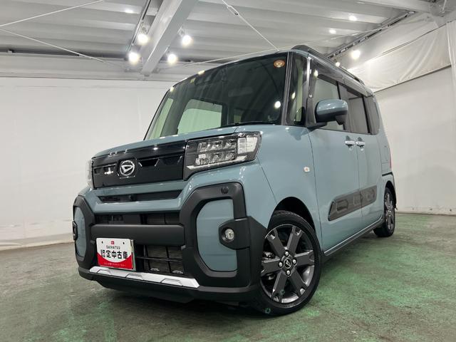 タントファンクロスターボ　走行３４９５０キロ／車検整備付／ナビ１年保証・走行距離無制限　全周囲カメラ　ドラレコ　ＥＴＣ　サイドエアバック　クリアランスソナー　オートライト　ＬＥＤヘッドライト　ベンチシート　シートヒーター　両側電動スライドドア（埼玉県）の中古車