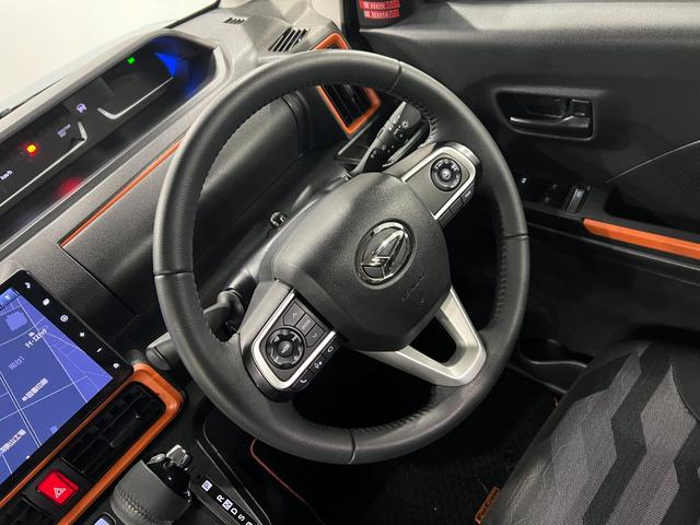 タントファンクロスターボ　走行３４９５０キロ／車検整備付／ナビ１年保証・走行距離無制限　全周囲カメラ　ドラレコ　ＥＴＣ　サイドエアバック　クリアランスソナー　オートライト　ＬＥＤヘッドライト　ベンチシート　シートヒーター　両側電動スライドドア（埼玉県）の中古車
