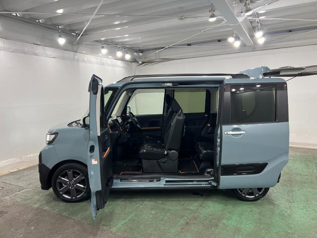 タントファンクロスターボ　走行３４９５０キロ／車検整備付／ナビ１年保証・走行距離無制限　全周囲カメラ　ドラレコ　ＥＴＣ　サイドエアバック　クリアランスソナー　オートライト　ＬＥＤヘッドライト　ベンチシート　シートヒーター　両側電動スライドドア（埼玉県）の中古車