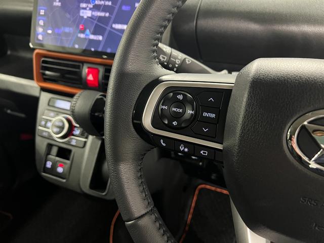 タントファンクロスターボ　走行３４９５０キロ／車検整備付／ナビ１年保証・走行距離無制限　全周囲カメラ　ドラレコ　ＥＴＣ　サイドエアバック　クリアランスソナー　オートライト　ＬＥＤヘッドライト　ベンチシート　シートヒーター　両側電動スライドドア（埼玉県）の中古車