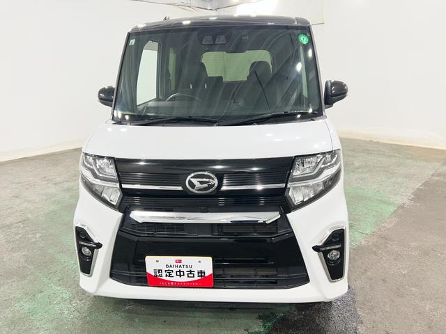 タントカスタムＸ　走行５５３１４キロ／車検整備付／雹害／ナビ１年保証・走行距離無制限　ドラレコ　バックカメラ　ブルートゥースクリアランスソナー　オートライト　ＬＥＤヘッドライト　ベンチシート　シートヒーター　両側電動スライドドア（埼玉県）の中古車