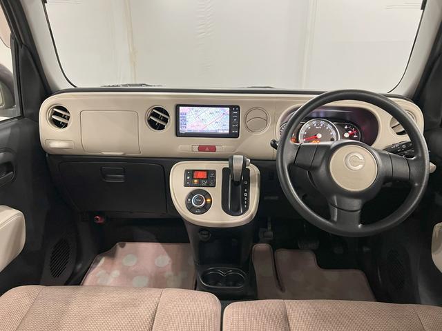 ミラココアココアＸ　走行５６６７７キロ／フルセグナビ／バックカメラ１年保証距離無制限　走行距離５６６７７キロ　フルセグナビ　バックカメラ　ブルートゥース　純正マット　助手席エアバッグ　アイドリングストップ　電動格納式ドアミラー（埼玉県）の中古車