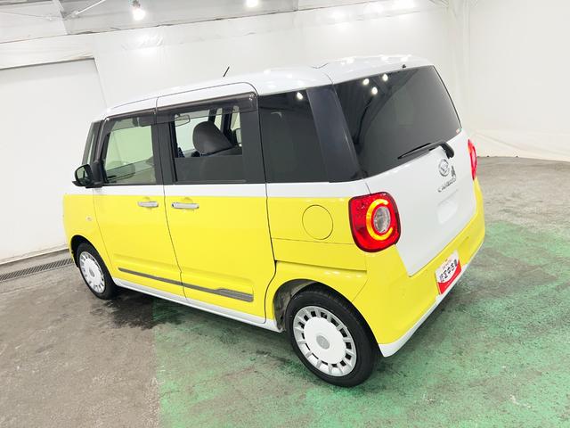 ムーヴキャンバスストライプスG 走行39090キロ/ナビ/全周囲カメラ1年保証・走行距離無制限 ETC ドラレコ クリアランスソナー オートライト LEDヘッドライト ベンチシート シートヒーター 両側電動スライドドア(埼玉県)の中古車