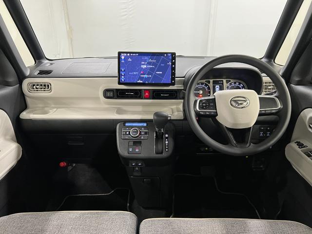 ムーヴキャンバスストライプスG 走行39090キロ/ナビ/全周囲カメラ1年保証・走行距離無制限 ETC ドラレコ クリアランスソナー オートライト LEDヘッドライト ベンチシート シートヒーター 両側電動スライドドア(埼玉県)の中古車