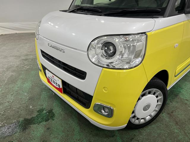 ムーヴキャンバスストライプスG 走行39090キロ/ナビ/全周囲カメラ1年保証・走行距離無制限 ETC ドラレコ クリアランスソナー オートライト LEDヘッドライト ベンチシート シートヒーター 両側電動スライドドア(埼玉県)の中古車
